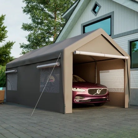Portable Carport | Protect Car from Hail in Texas